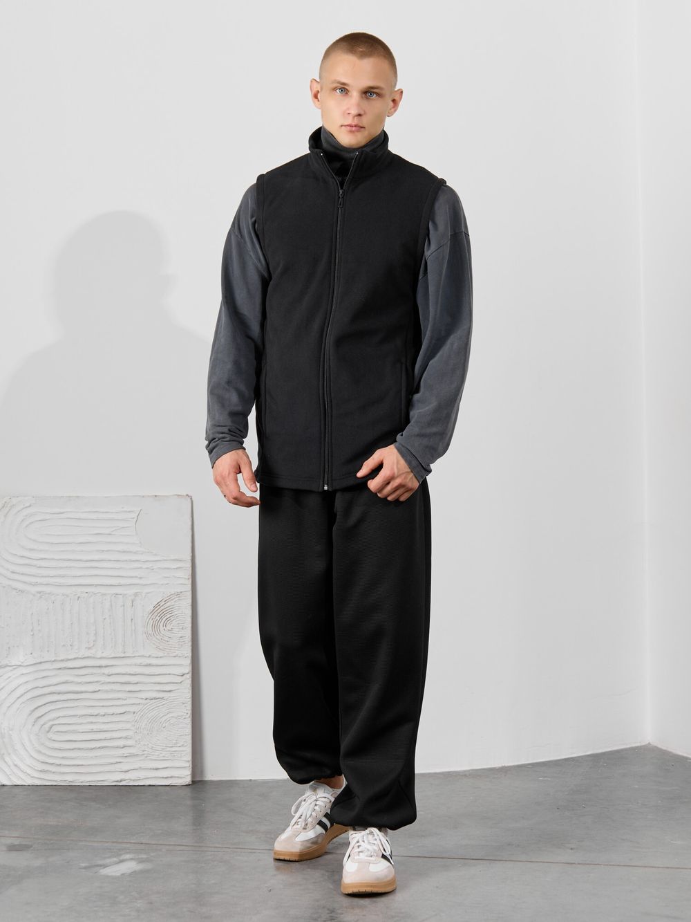 Жилет мужской Алтай-3 Виотекс ЧЁРНЫЙ (Акция)