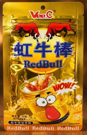 Конфеты VeeC Red Bull йогуртовые палочки 32г