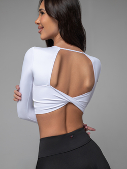 Top Butterfly New, White