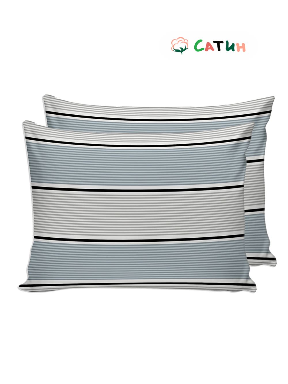 Наволочка комплект 2шт Milky Garden "Alaska" 50х70 см