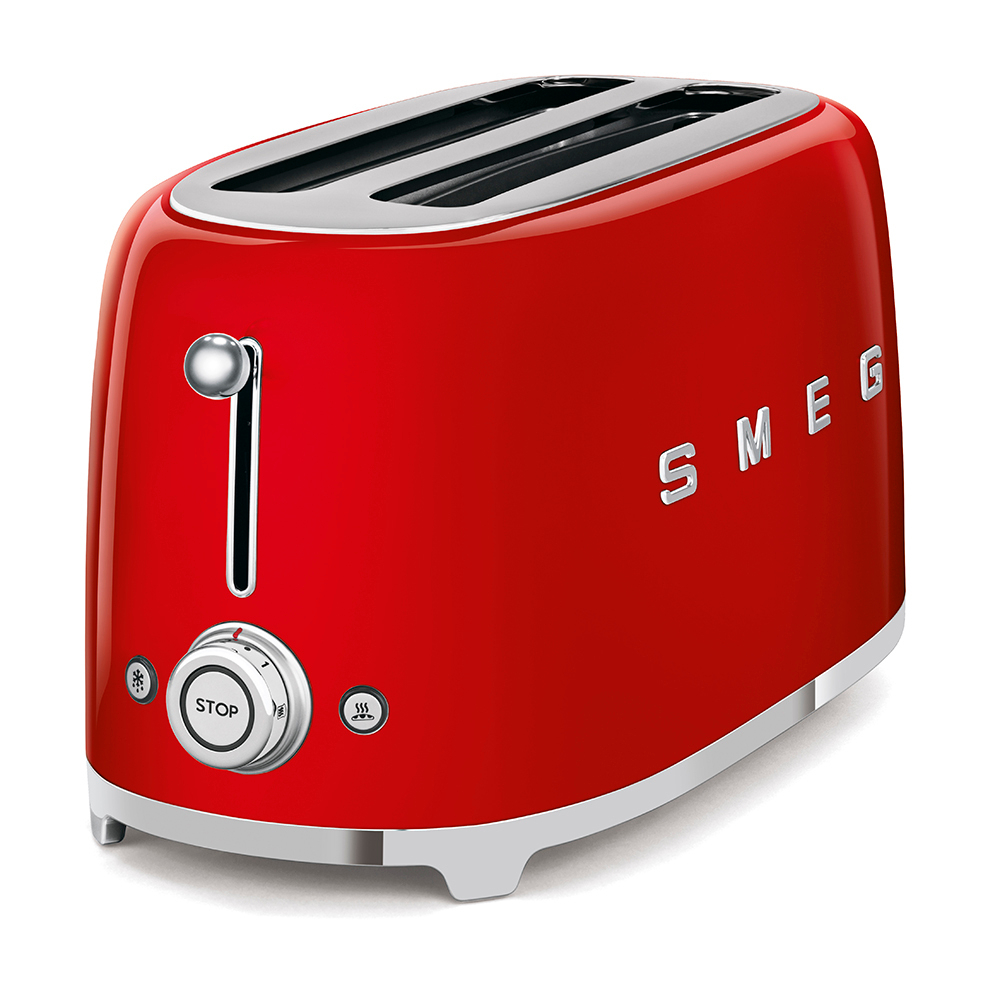 Тостер Smeg TSF02RDEU, красный