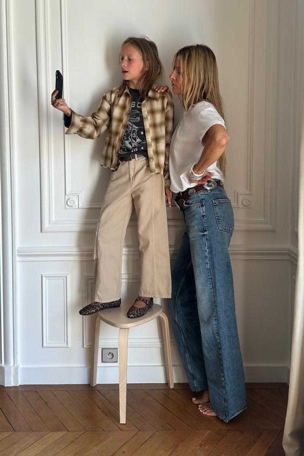 ZARA ФУТБОЛКА В КОВБОЙСКОМ СТИЛЕ, АНТРАЦИТОВО-СЕРЫЙ