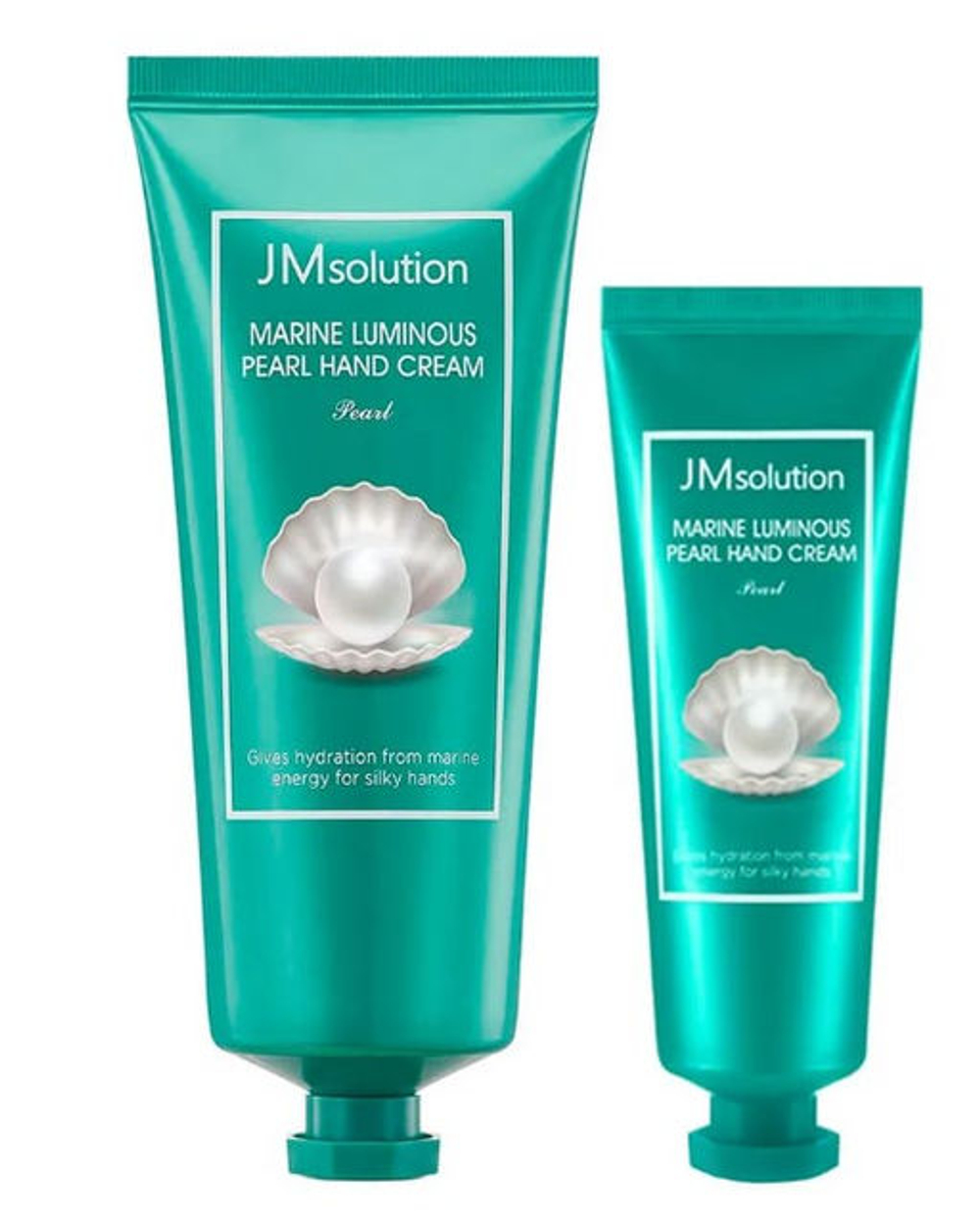 JMsolution Marine Luminous Pearl Hand Cream (Set) - Набор кремов для рук с экстрактом жемчуга, 50мл+100мл