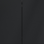 Выключатель с самовозвратом встраиваемый VOLTUM S70 двухклавишный 10А, (графит)