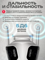 Камера уличная вариофокальная Wi-Fi с оптическим зумом 36Х