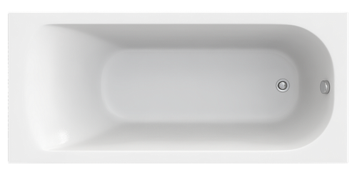 Акриловая ванна Bas Нирвана 180х80 с каркасом В 00114