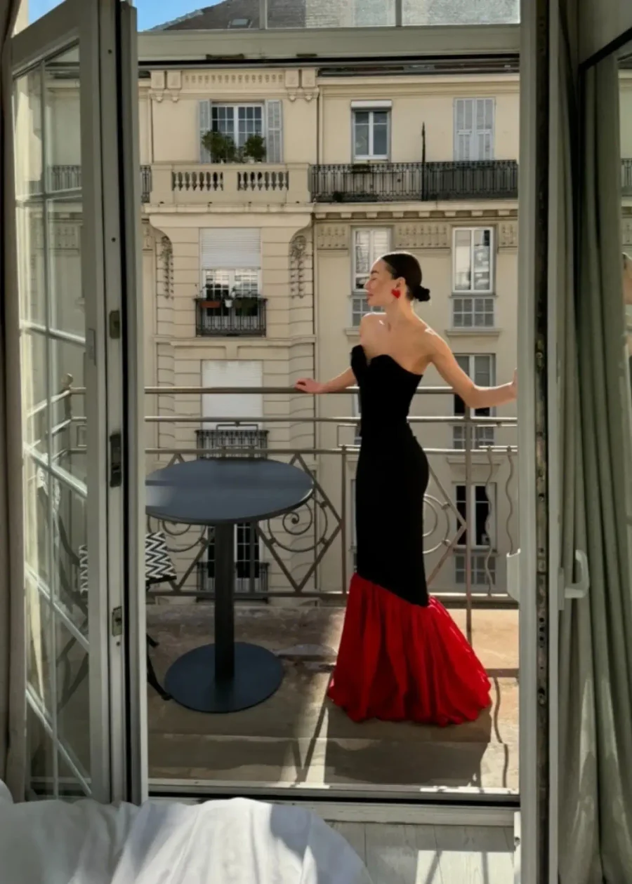 Юбка Я и "Бал", Красная