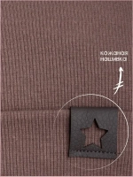 Шапка детская с ушками на осень