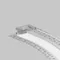 Алюминиевый профиль встраиваемый с вертикальным изгибом ALM-6214TB-S-2M Led Strip 636005