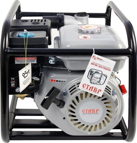 Мотопомпа бензиновая для слабозагрязненной воды СТАВР МПБ-50/5200 ст50-5200мпб
