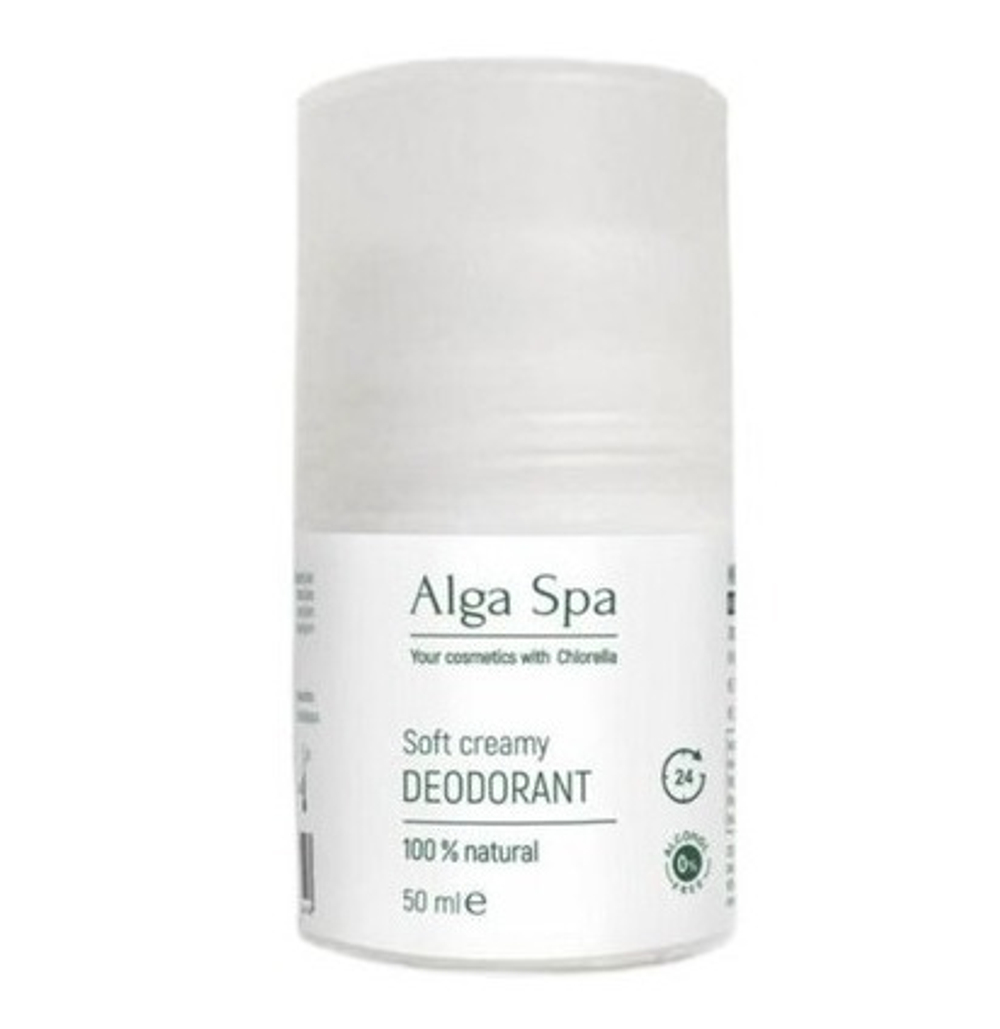 Дезодорант кремовый на основе живой суспензии микроводоросли Chlorella, ТМ ALGA SPA