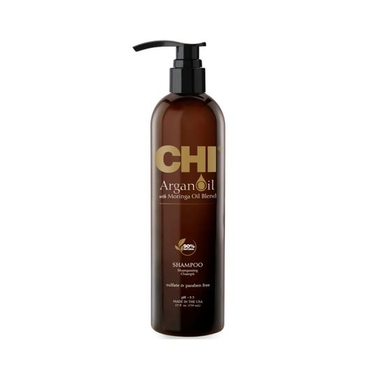 CHI Argan Oil Шампунь с аргановым маслом и маслом моринга, 739 мл