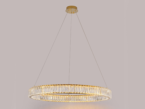 Подвесная светодиодная люстра Newport CRYSTAL 8240N/80 gold, М0071031