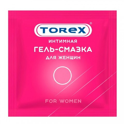 Гель-Смазка TOREX FOR WOMEN, саше, 5 мл