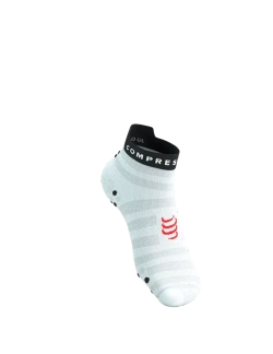 Носки Run Ultralight Low V4 WHITE/FLUO RED/BLACK