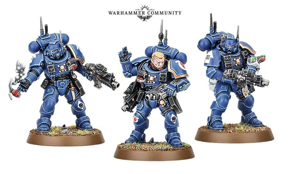 Space Marines Primaris Infiltrators 10 бойцов. Стартер