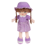 Кукла в платье с блестящей юбкой № 1 21x58x18см. (Hand)