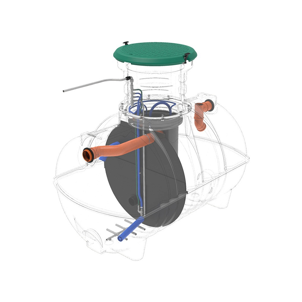 Станция биологической очистки Rostok Ground 12