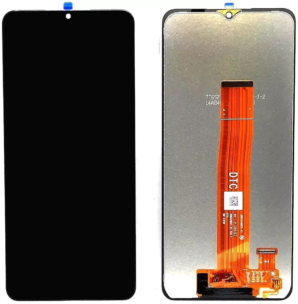 Дисплей для Samsung A125F (A12) в сборе с тачскрином Черный - OR