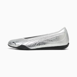 PUMA Кроссовки-балетки Catch Metallic Whisper, серебряный