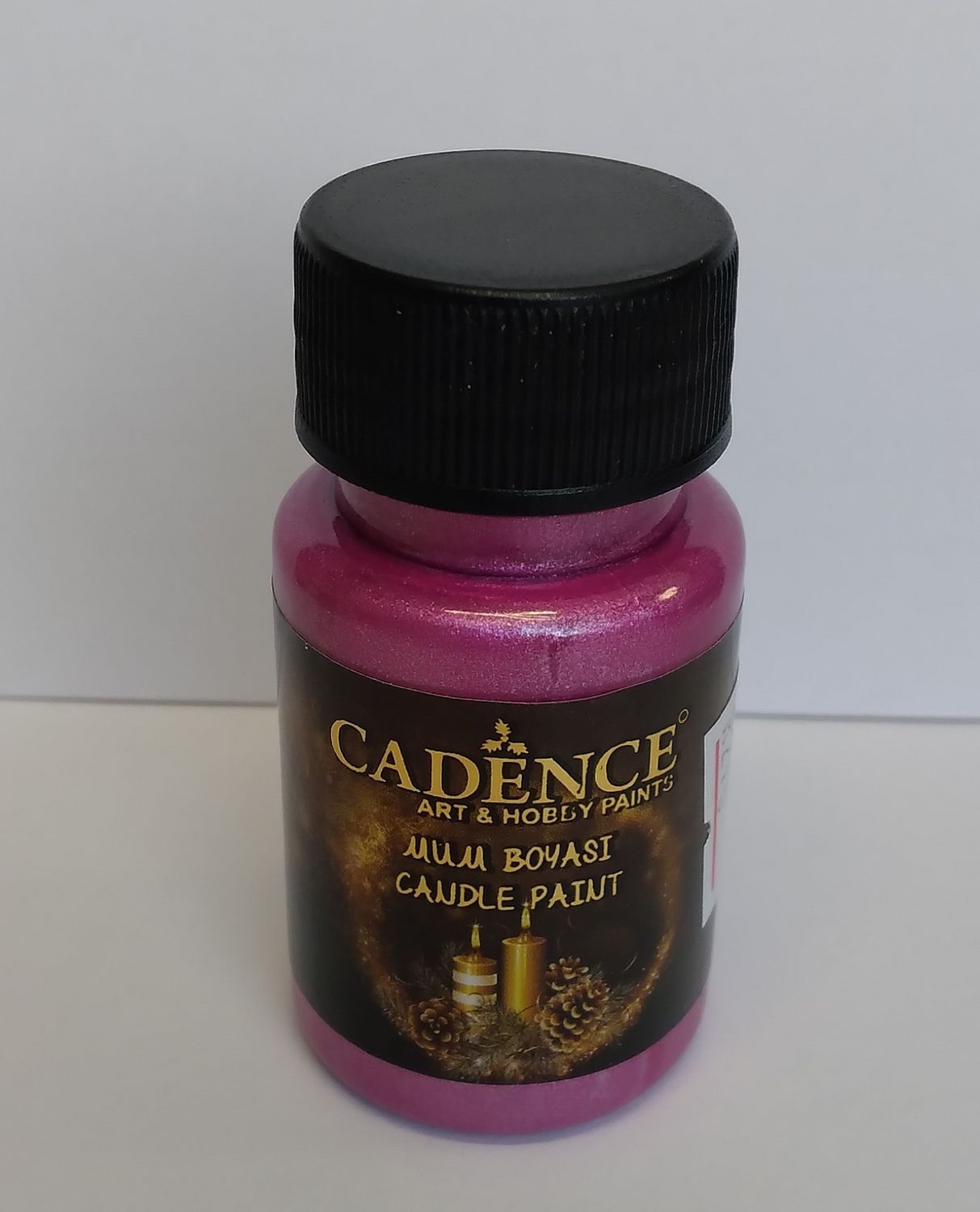 краска для свечей Candle paint 50мл, цвет 2155 яркая фуксия cadence