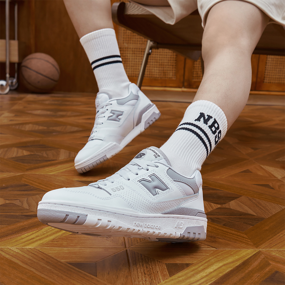 Кроссовки New Balance Nb 550 Bb (Женская размерная сетка)