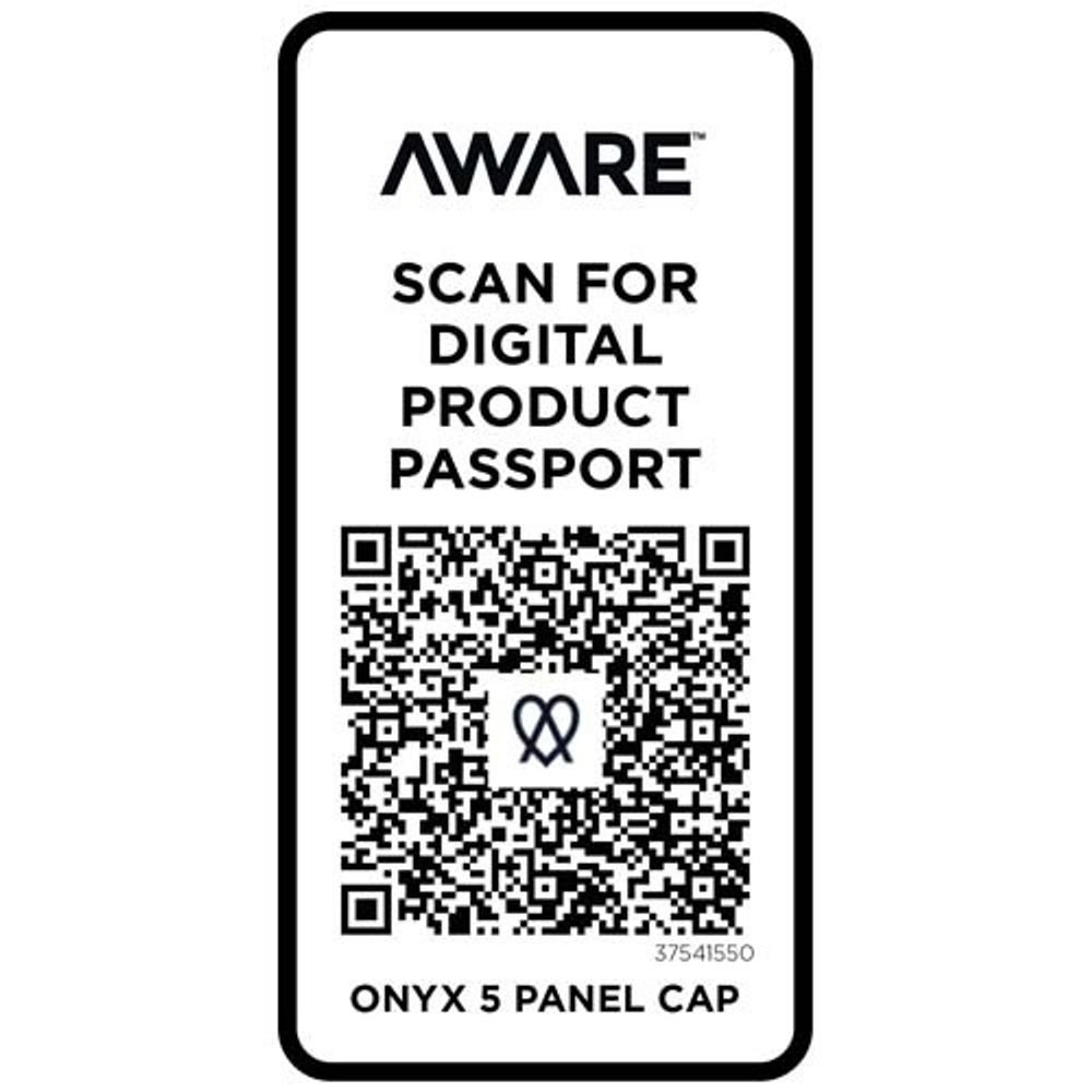 Onyx с 5 панелями Aware™ кепка из переработанных материалов