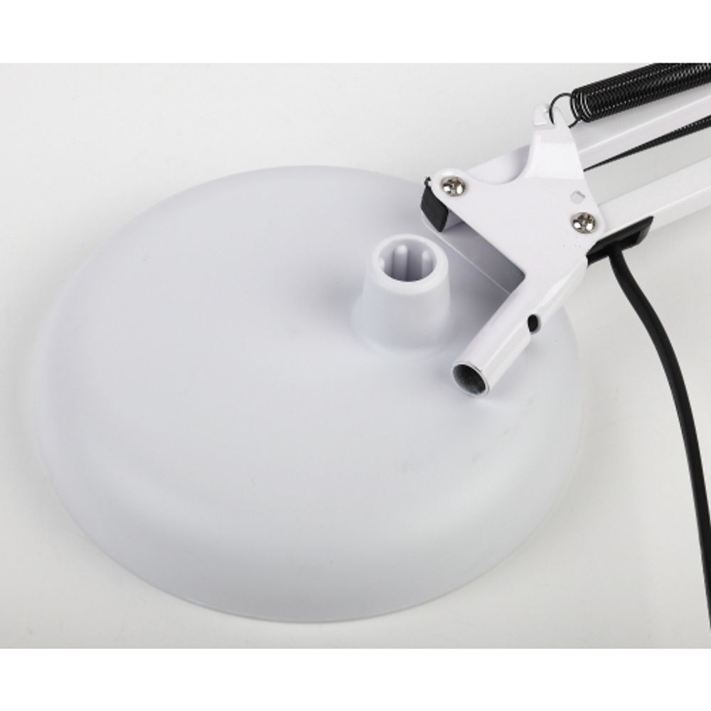 Настольный светильник ЭРА N-123-Е27-40W-W белый | Настольные светильники под лампу