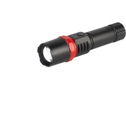 Светодиодный фонарь Трофи UA-102 ручной аккумуляторный 5 Вт оптический Zoom 3 режима, дисплей | Универсальные  фонари