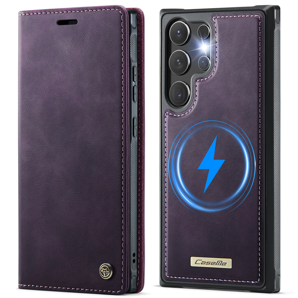 Чехол-кошелек CaseMe 2 in 1 MagSafe Samsung Galaxy S23 Ultra
