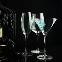 Бокал-флюте для шампанского 250 мл стекло "Abyss" d 4,5 см h22 см P.L. - BarWare [6]