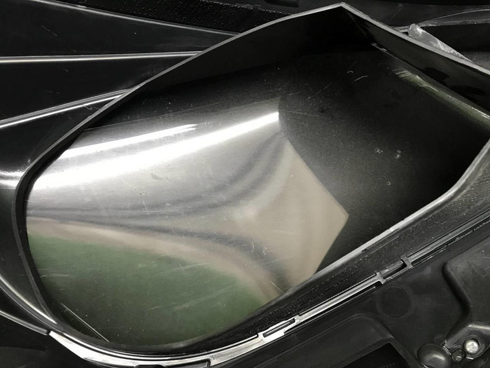 Стекло фары левое Kia Rio 4 FB (2017-2020)