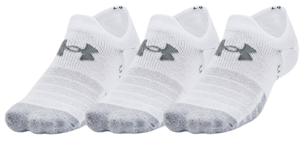 Теннисные носки Under Armour Heatgear Ultra Low Tab 3P - white/steel