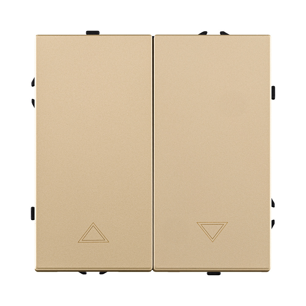 Механизм управления жалюзи 2-клавишный, золотой Kollinger Eclipse EC-013GD