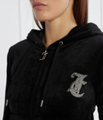 Худи CAVIAR BEAD WESTERN DIAMANTE ROBERTSON HOODIE Juicy Couture - черный(JCBAS223807)