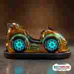 Бамперная электромашинка «Золотой старт» для автодрома, для ТРЦ и парков