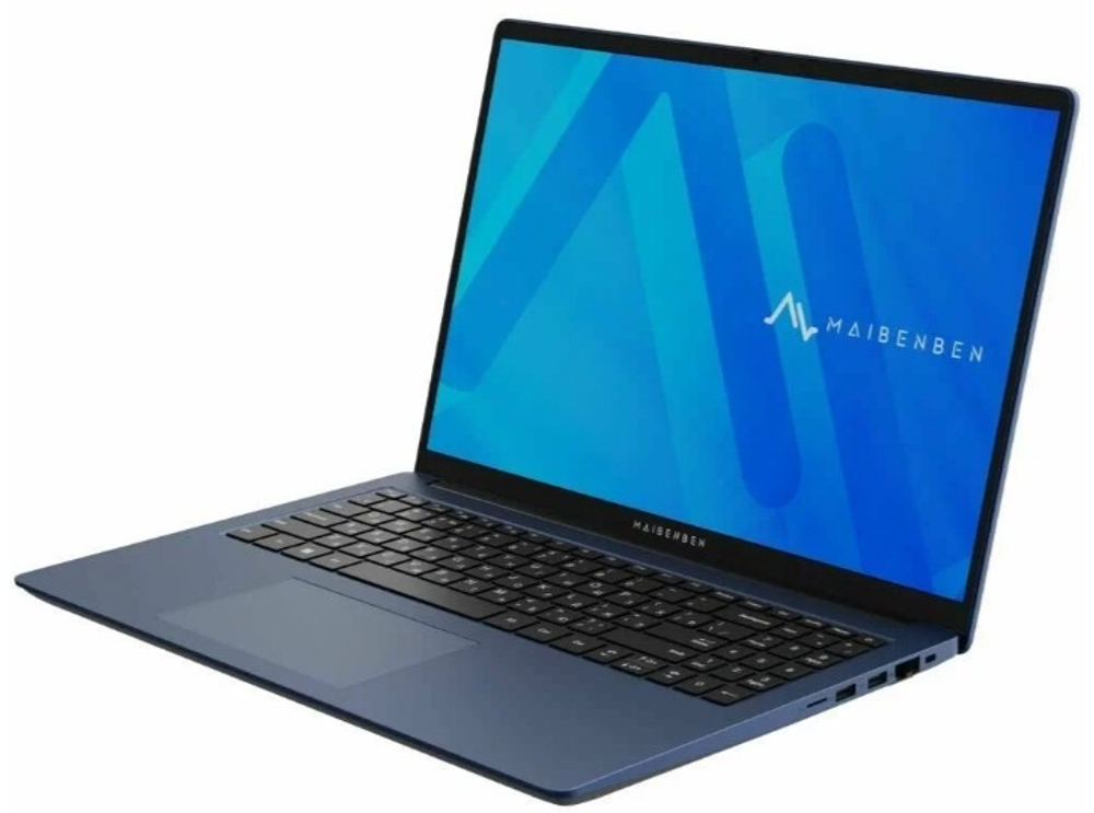 Ноутбук  Maibenben Medio M645 16 ", Ryzen 5, 24 Гб RAM, 512 Гб SSD, Radeon Graphics, Синий