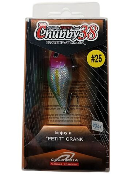 Воблер Chubby 38 #25 / Чабик / (Columbia) форель, язь, голавль