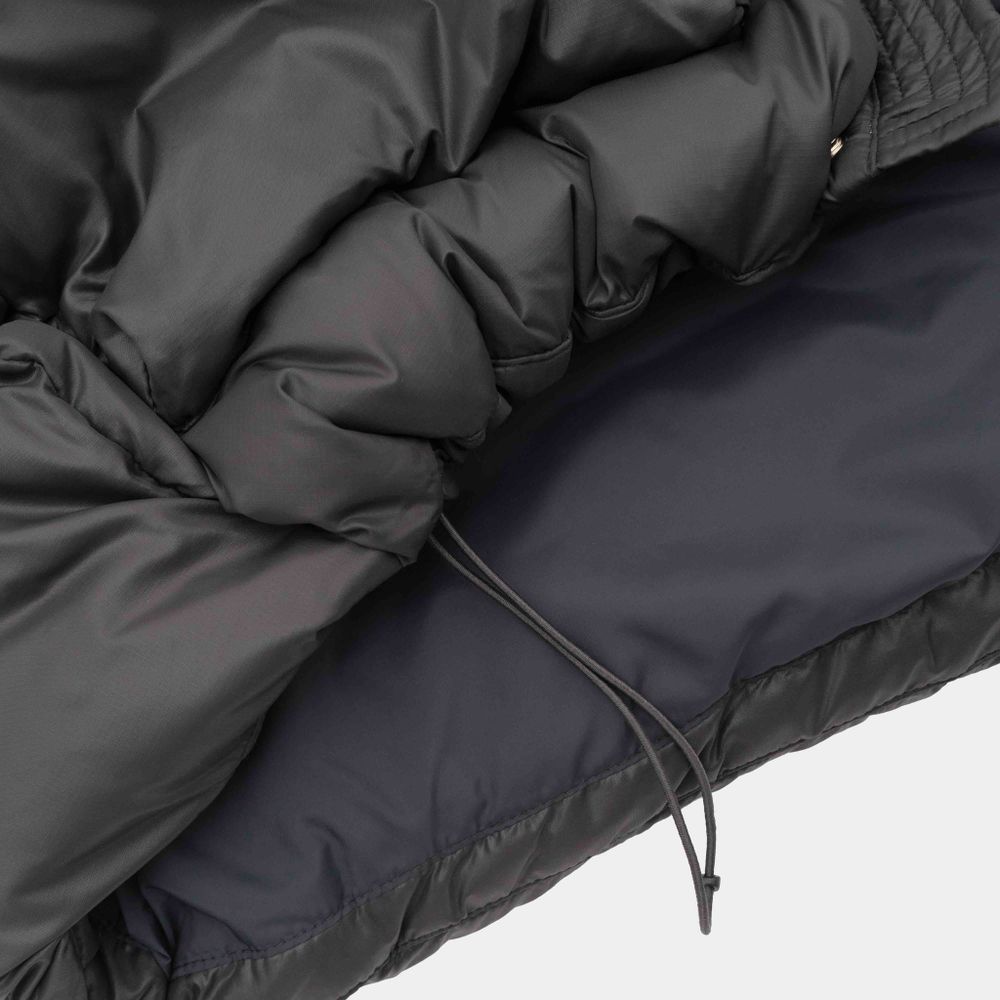 Пуховик Меч FW24 Puffer Long Pebble темно-серый