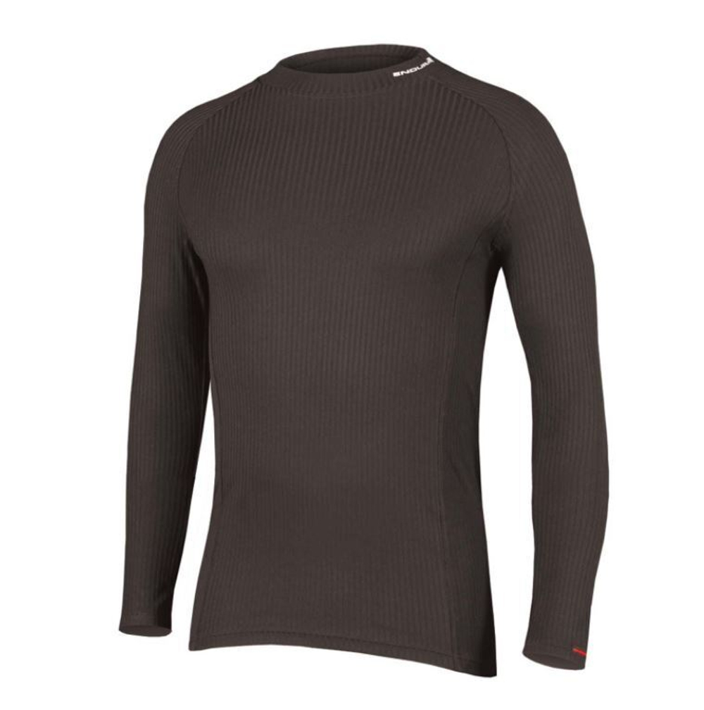 Термомайка ENDURA TRANSRIB L/S BASELAYER Black