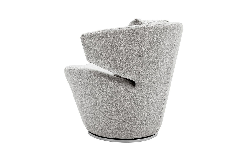 Кресло вращающееся CRS22 серый OTE CHICO 21