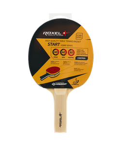 Ракетка для настольного тенниса Hobby Start, прямая