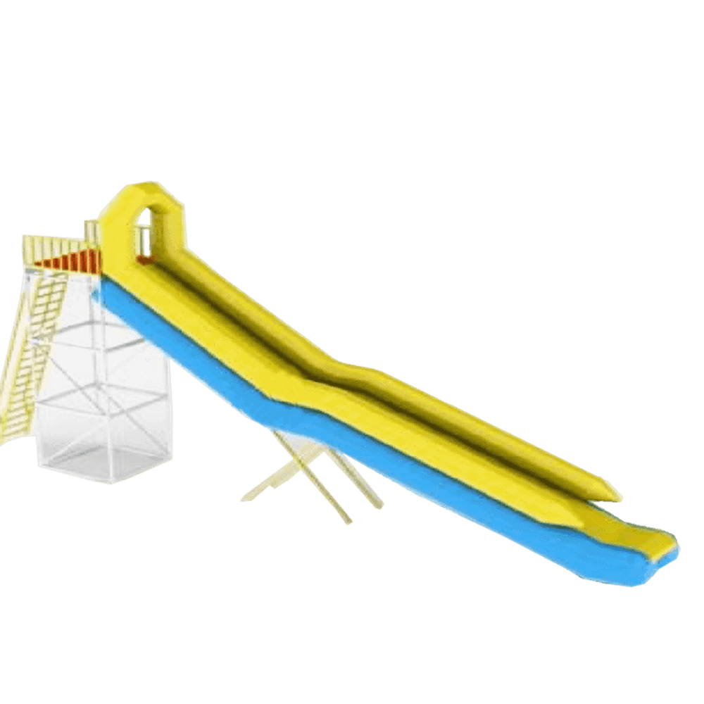 Надувная водная горка для вышки (опоры) «Радость PRO» 6*2*3 м