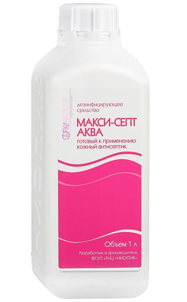 Кожный антисептик «Макси-септ Аква», 1 литр Кожный антисептик «Макси-септ Аква», 1 литр