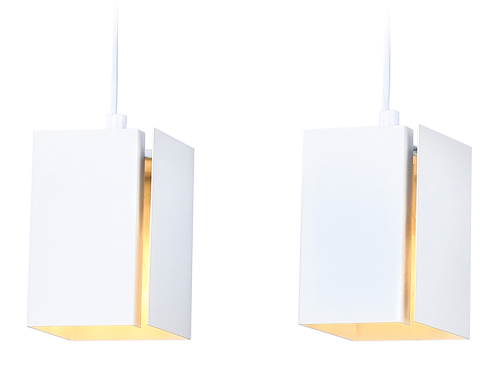 Светильник подвесной TN5131/2 WH белый E27/2 max 40W 260*80*1150