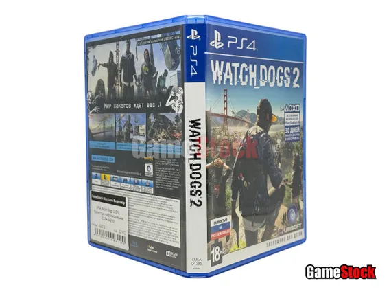 PS4 Watch Dogs 2 (Б/У, Полностью на русском языке, CUSA-04295) (2)