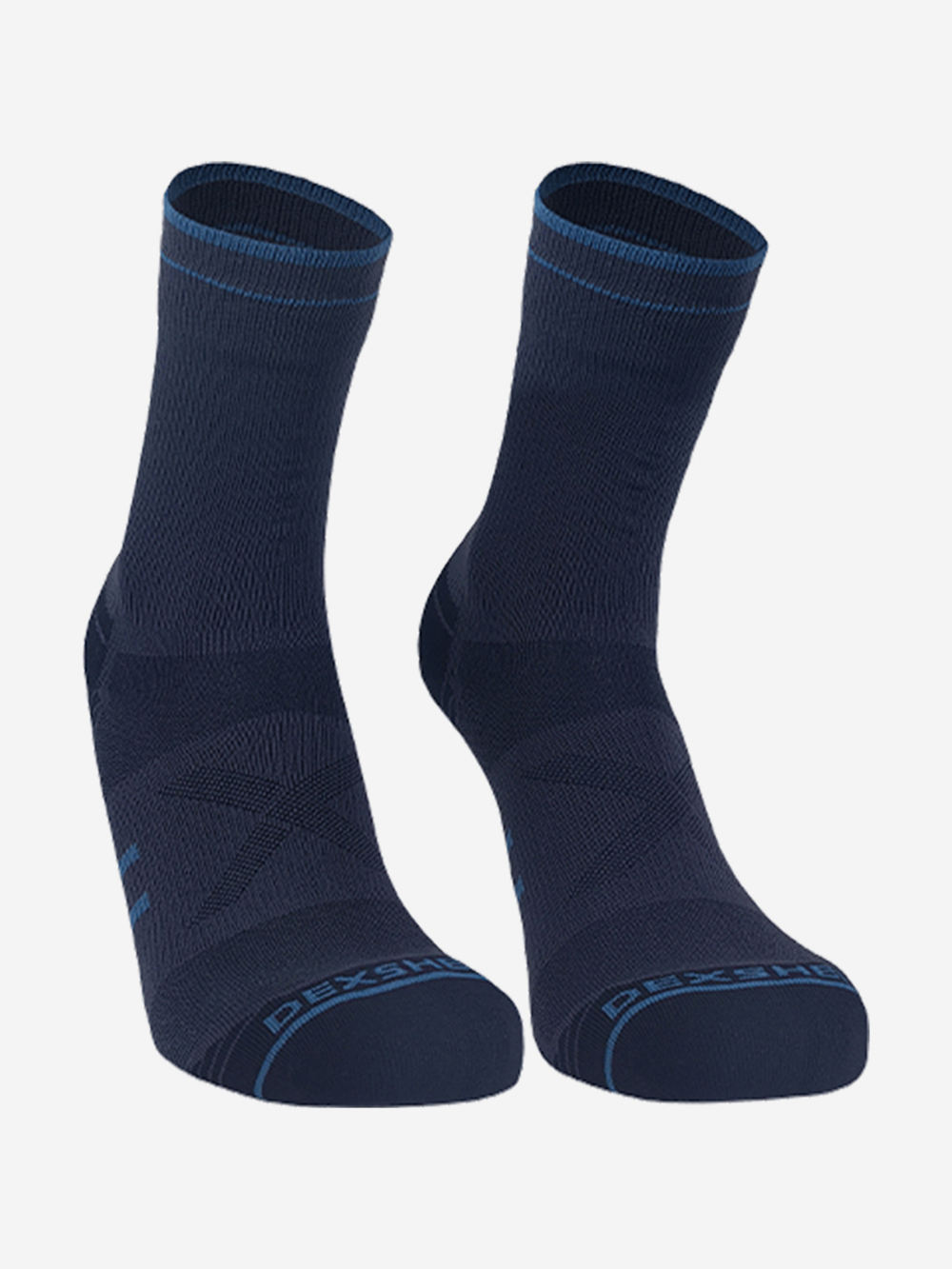 Водонепроницаемые носки DexShell Running Lite 2.0 Socks серый, артикул DS20610TLG20