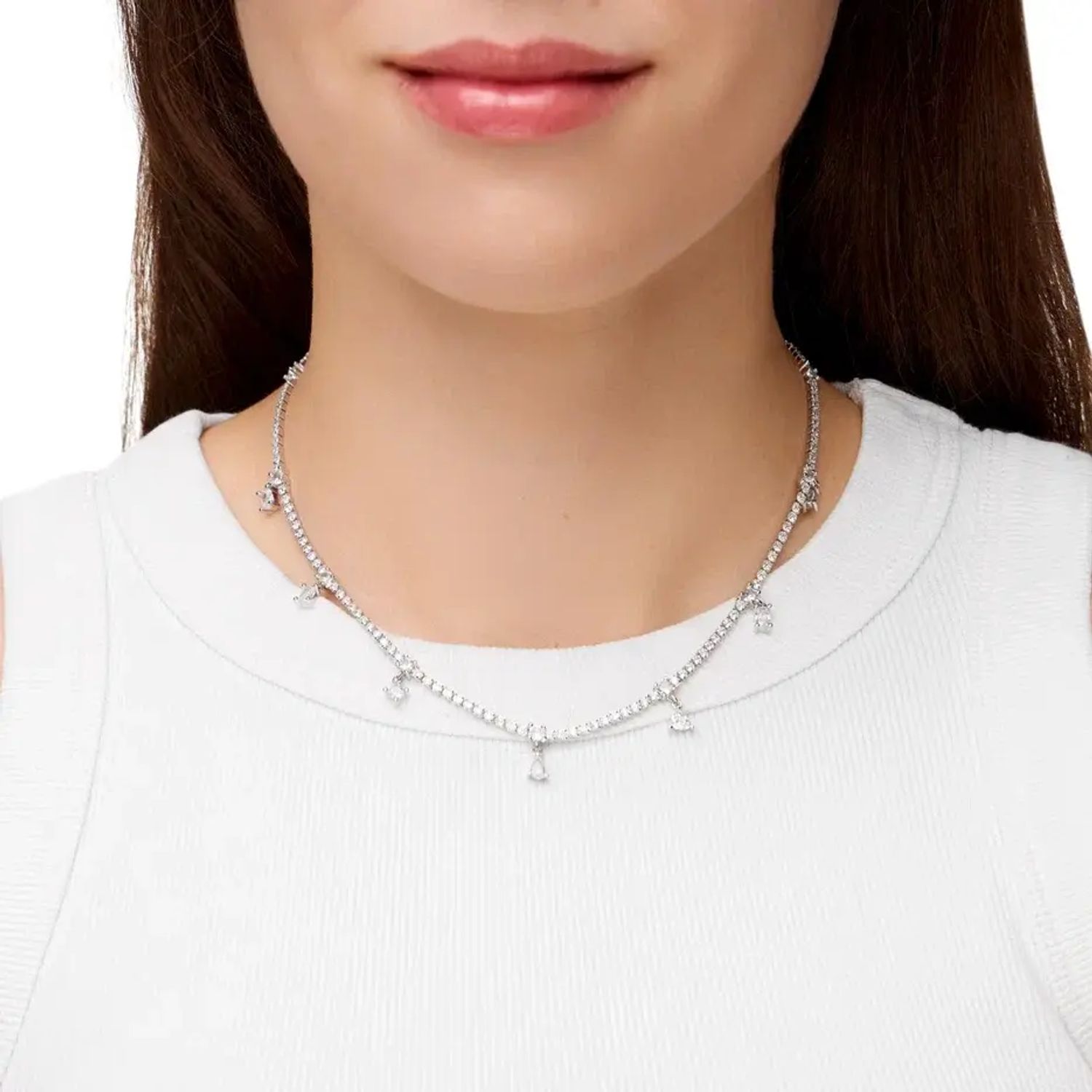 Колье Glam Crystal Necklace