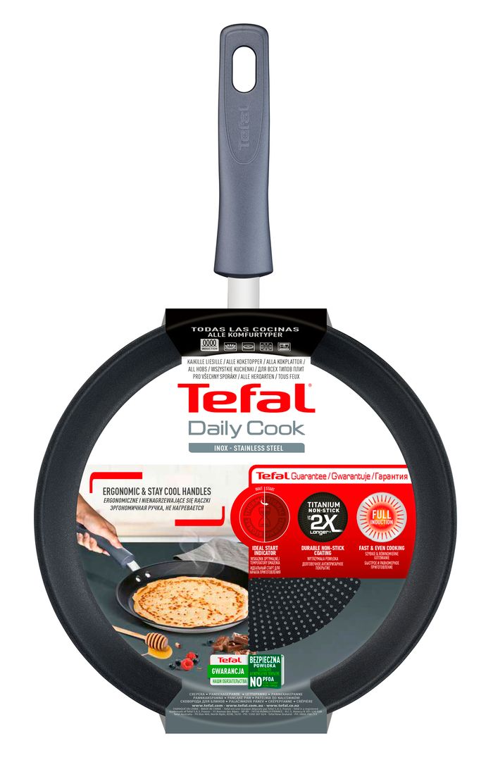 Сковорода для блинов Tefal Daily Cook 25 см G7313855