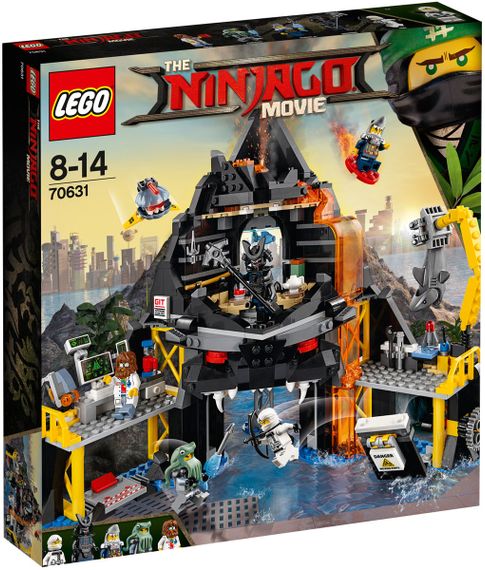 Lego Ninjago Логово Гармадона в жерле вулкана 70631